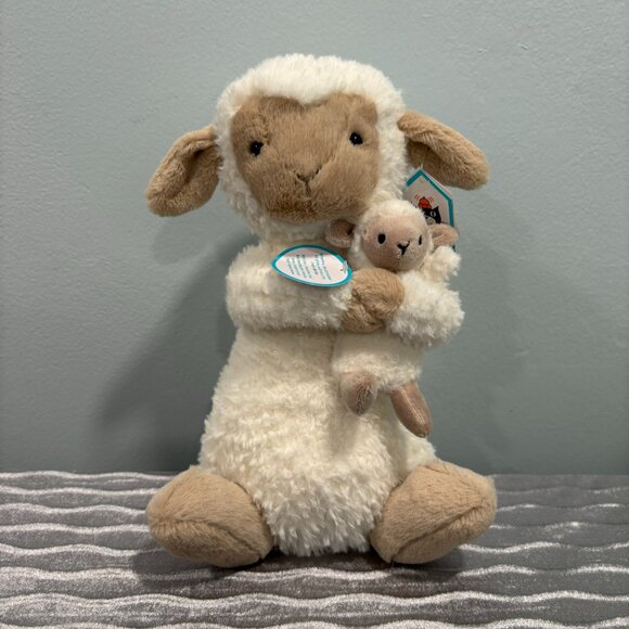 RARE Jellycat Huddles Sheep BNWT - Picture 2 of 6
